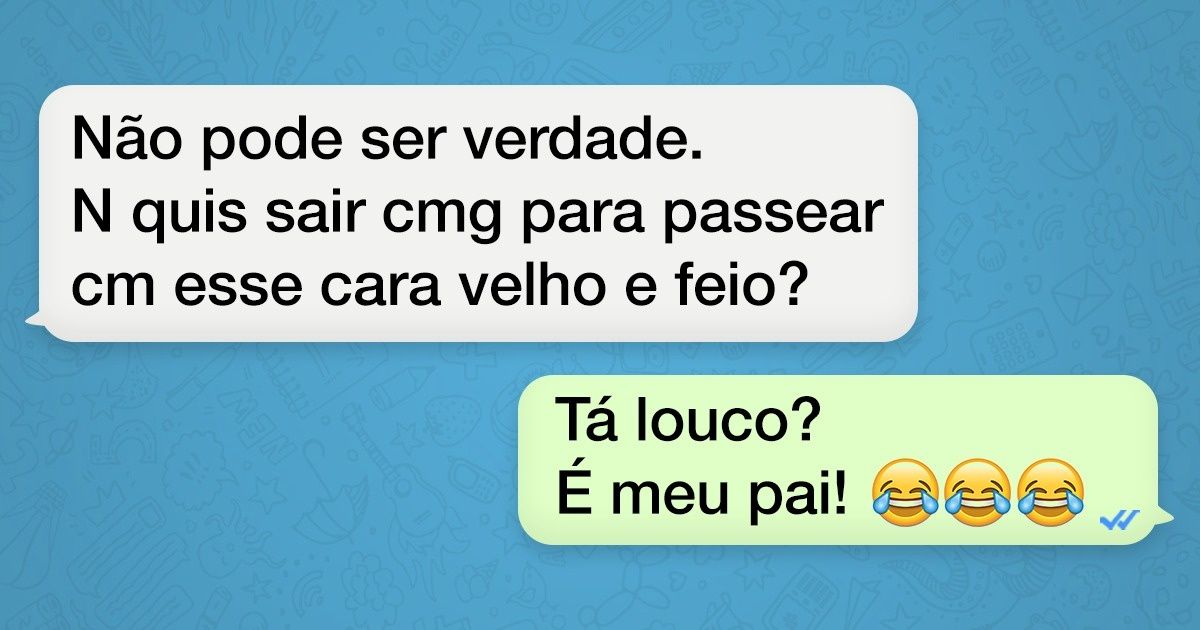 20 Trocas de mensagens em que alguém passou vergonha