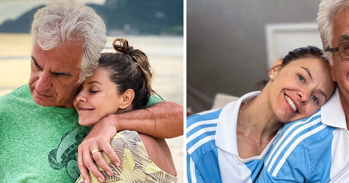 "Pensei que fosse pai dela": Bianca Rinaldi, 49 anos, publica fotos com o marido de 70 anos e recebe críticas
