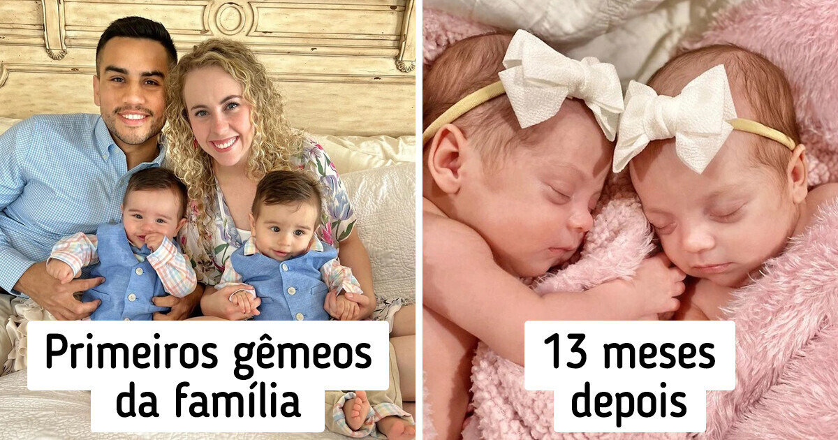 Em menos de dois anos, jovem dá à luz a dois pares de gêmeos