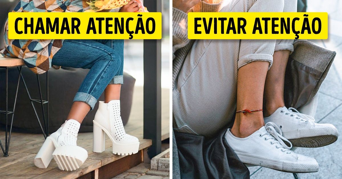 9 Traços de personalidade que a escolha do calçado pode indicar 9 Traços de personalidade que a escolha do calçado pode indicar