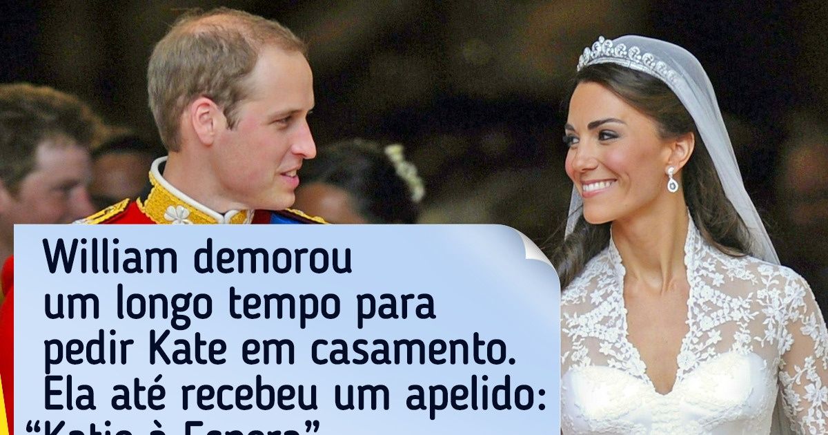 Como a relação de William e Kate, inicialmente desacreditada, se transformou na maior história de amor do século XXI