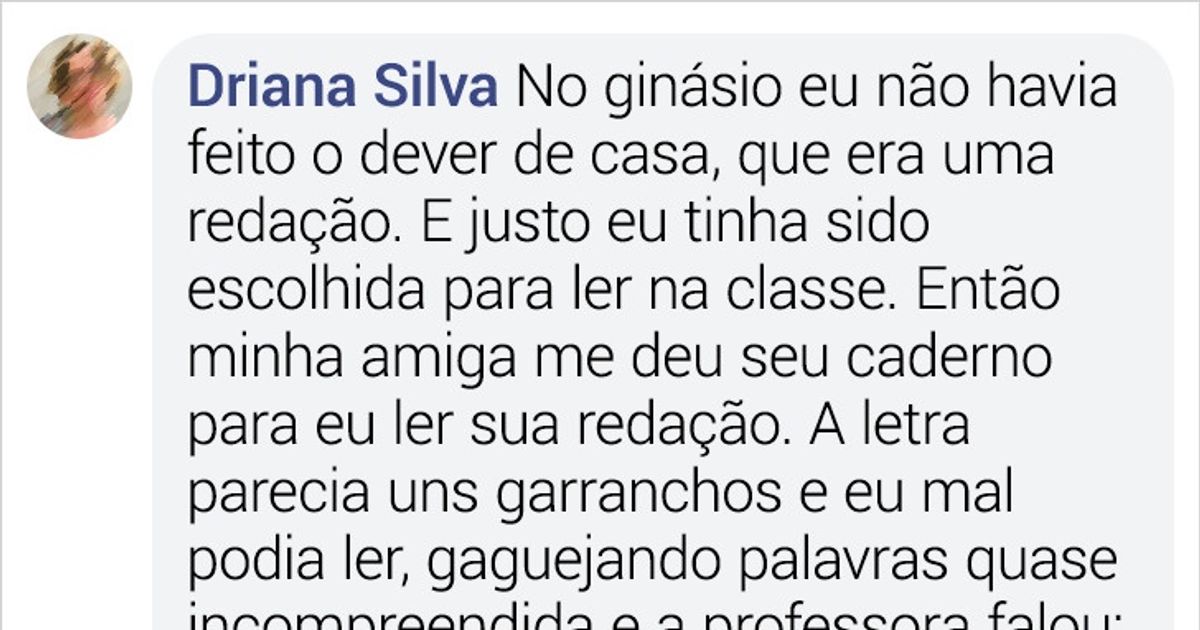 20 Internautas relembram seus mal-entendidos da época da escola