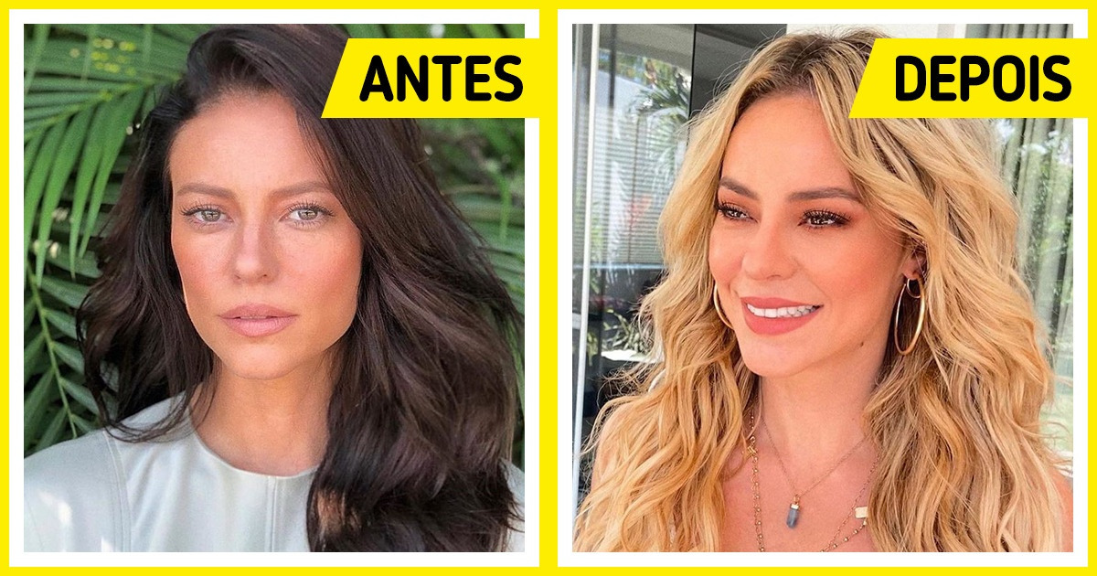 19 Famosas que geralmente aparecem loiras mostram que são lindas com qualquer cor de cabelo 19 Famosas que geralmente aparecem loiras mostram que são lindas com qualquer cor de cabelo