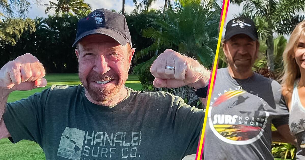 Sem precisar de teste de DNA, Chuck Norris reconhece filha após 26 anos Sem precisar de teste de DNA, Chuck Norris reconhece filha após 26 anos