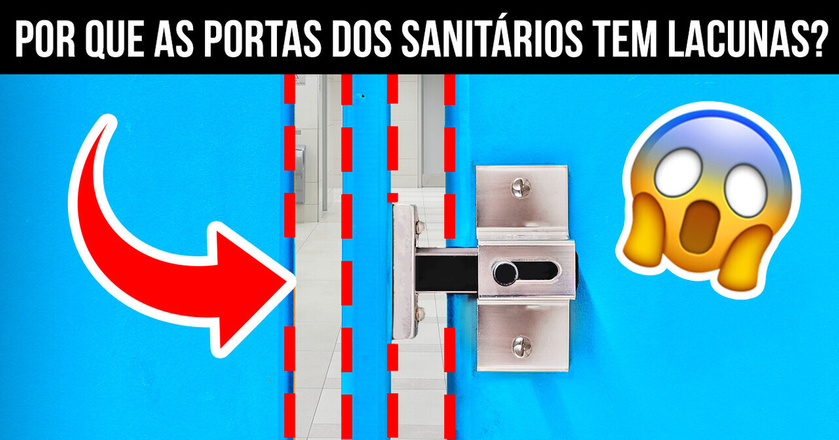 As lacunas do banheiro explicadas e mais de 10 curiosidades de coisas do dia a dia
