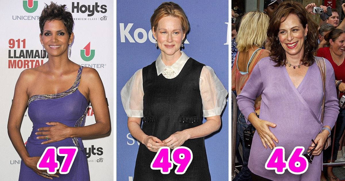13 Celebridades que deram à luz após os 45 anos e provaram nunca ser tarde demais para virar mãe 13 Celebridades que deram à luz após os 45 anos e provaram nunca ser tarde demais para virar mãe
