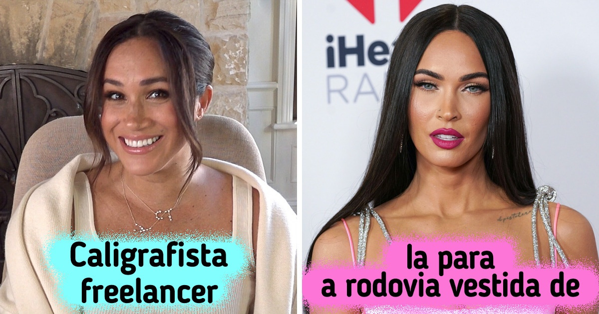 12 Celebridades que já trabalharam nas mais diversas profissões antes do estrelato 12 Celebridades que já trabalharam nas mais diversas profissões antes do estrelato