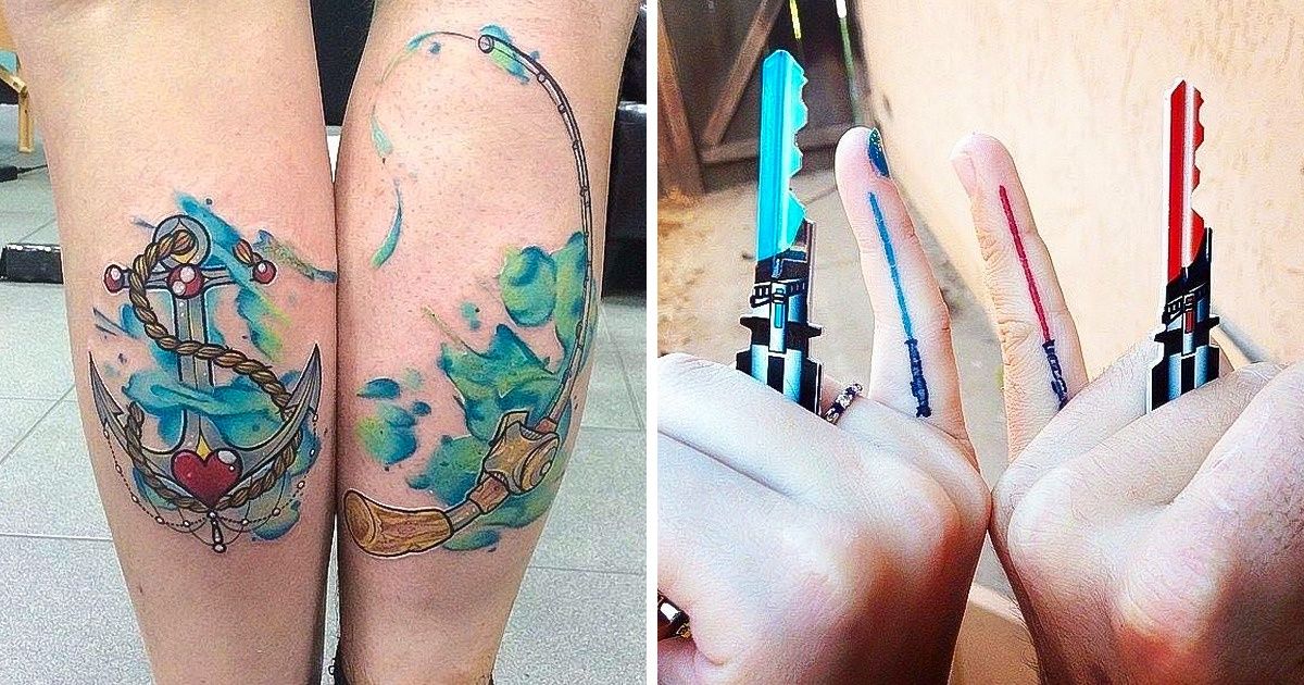 20+ Tatuagens de casais feitas para registrar lindas histórias de amor (e talvez te inspirar)