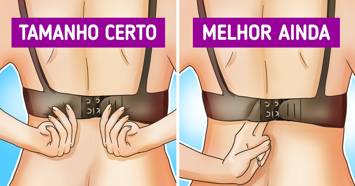 6 Erros que muitas mulheres cometem na hora de comprar o sutiã adequado 6 Erros que muitas mulheres cometem na hora de comprar o sutiã adequado