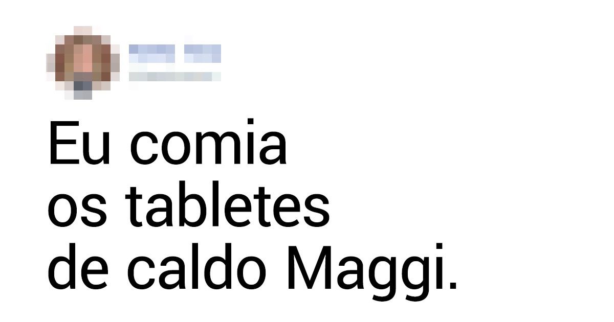 19 Internautas contam quais eram as coisas estranhas que comiam quando eram crianças