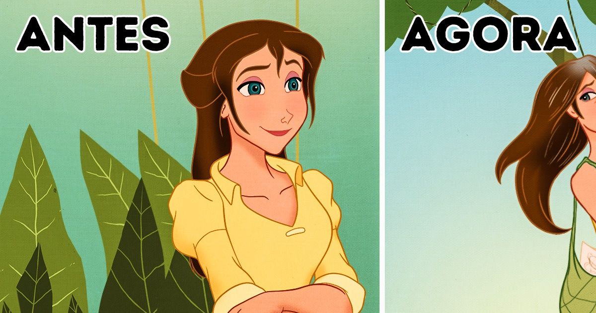 O Incrível imaginou como estariam os personagens do filme “Tarzan” 21 anos depois de sua estreia