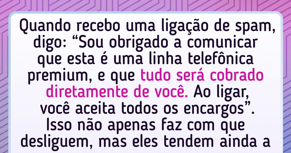 20 Pessoas criativas revelam suas estratégias nada convencionais para lidar com ligações indesejadas
