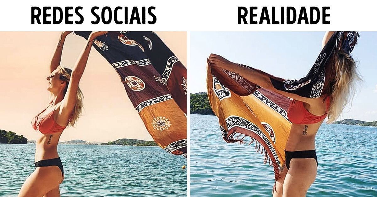 20+ Fotos de uma mulher que revela a realidade por trás das imagens perfeitas da Internet 20+ Fotos de uma mulher que revela a realidade por trás das imagens perfeitas da Internet