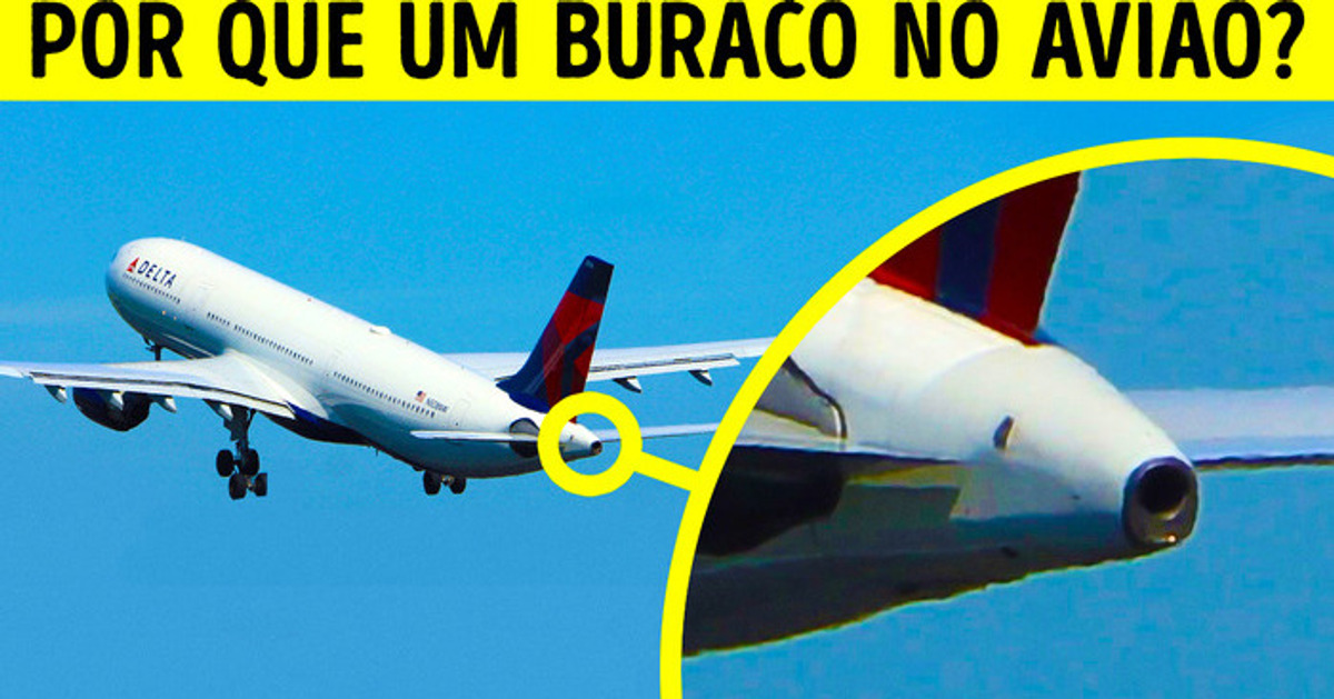 Os aviões têm um motor secreto + 10 fatos interessantes sobre meios de transporte