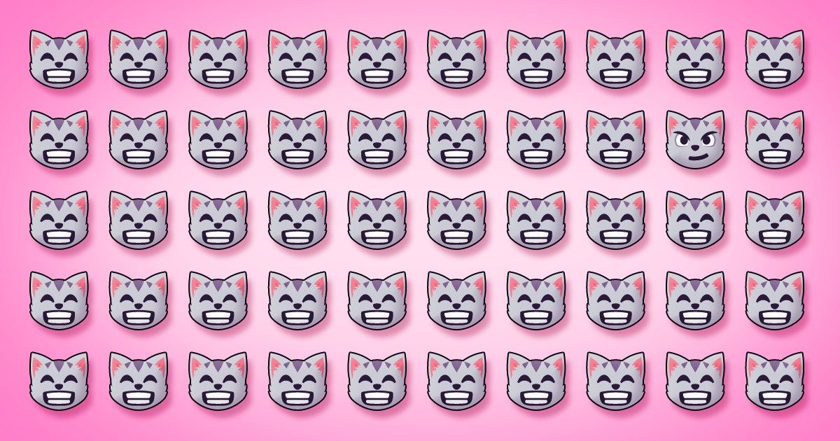 Teste: Coloque sua visão à prova procurando o emoji diferente nestas 15 imagens Teste: Coloque sua visão à prova procurando o emoji diferente nestas 15 imagens