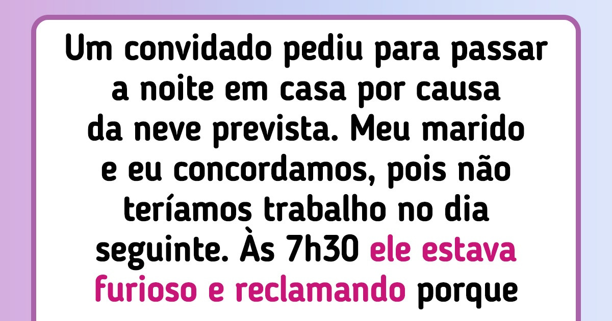 18 Convidados que interpretaram a frase “sinta-se em casa” muito ao pé da letra