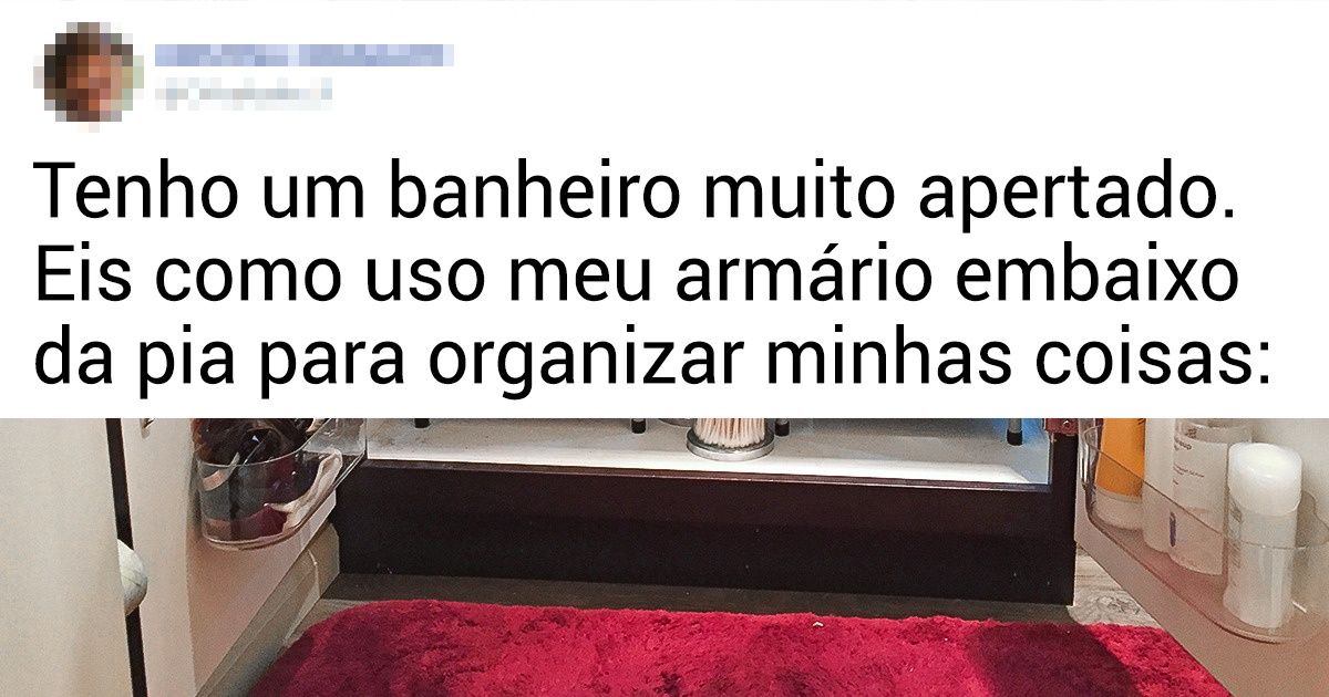 17 Pessoas que são craques em aproveitar cada espaço da casa 17 Pessoas que são craques em aproveitar cada espaço da casa