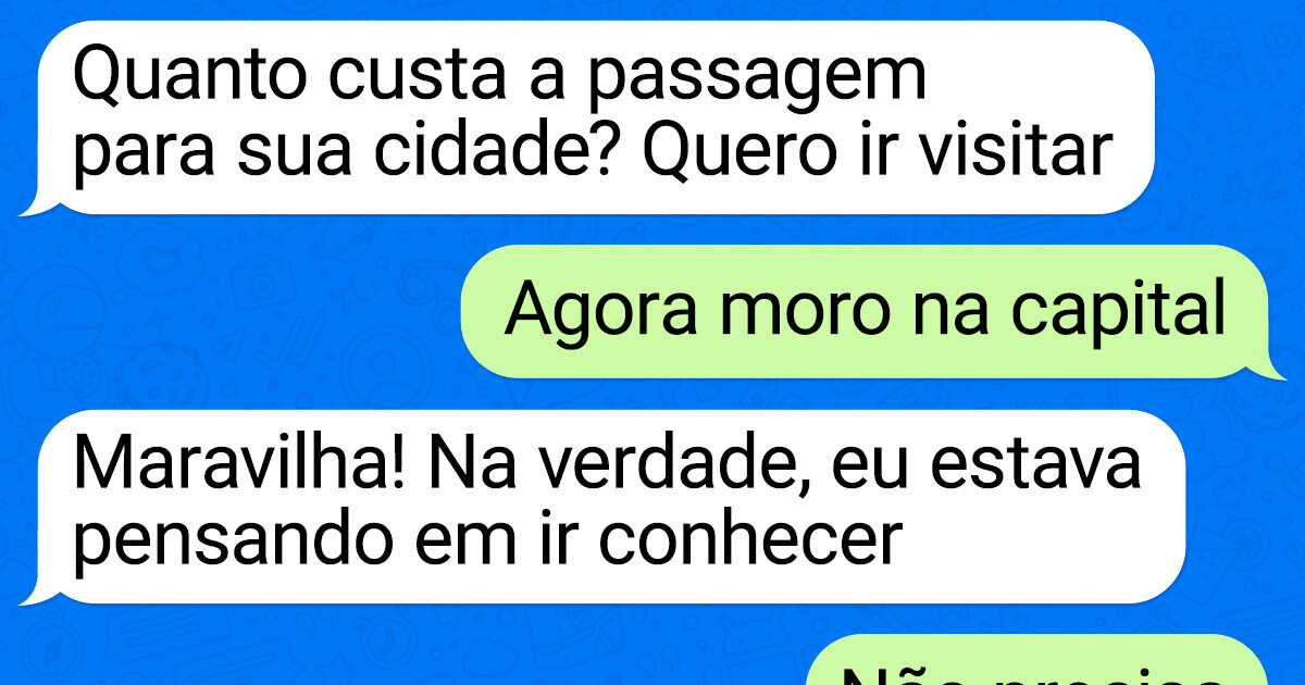16 Pessoas tiveram de ser criativas ao responder seus ex-embustes