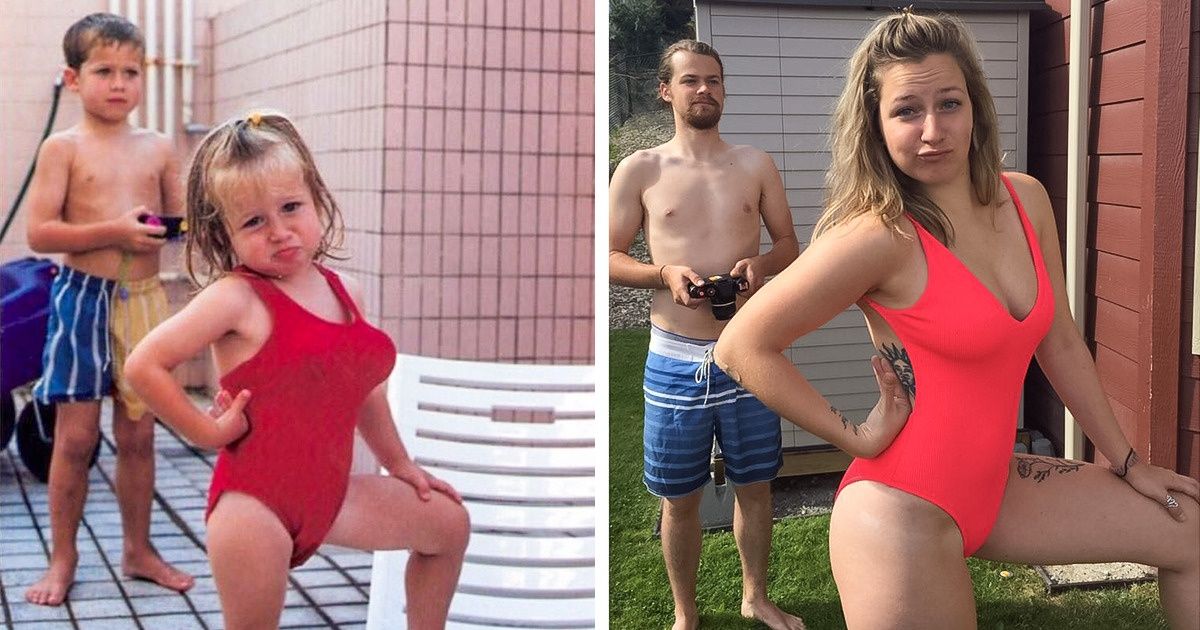 18 Pessoas que arrasaram ao recriar antigas fotos em família 18 Pessoas que arrasaram ao recriar antigas fotos em família