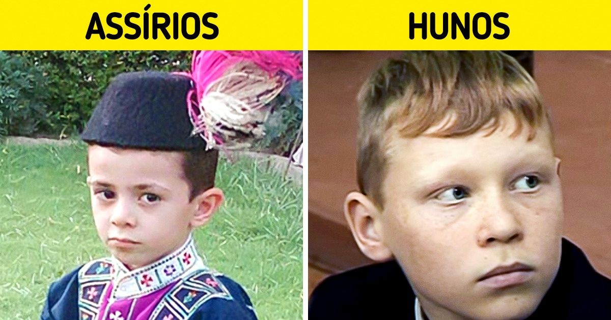 Como são os descendentes de 10 povos que marcaram a história da humanidade
