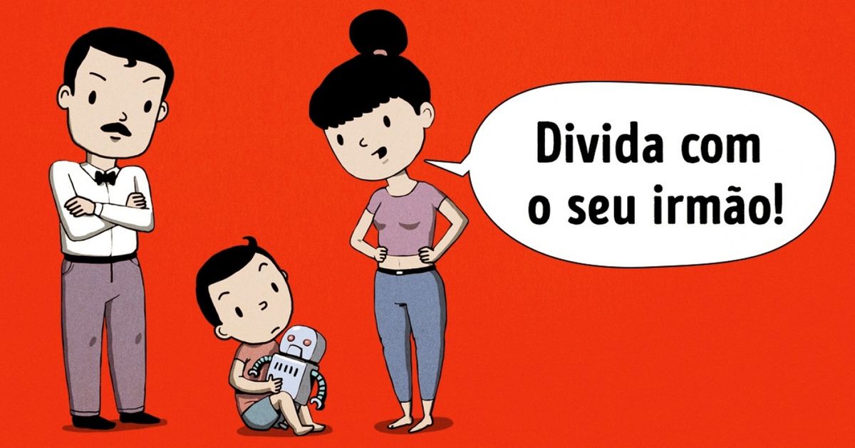 Não transforme seu filho num adulto egoísta