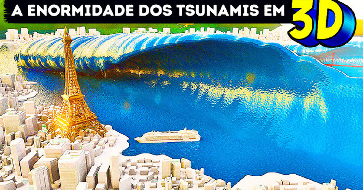 As maiores ondas de tsunami que este planeta Já viu