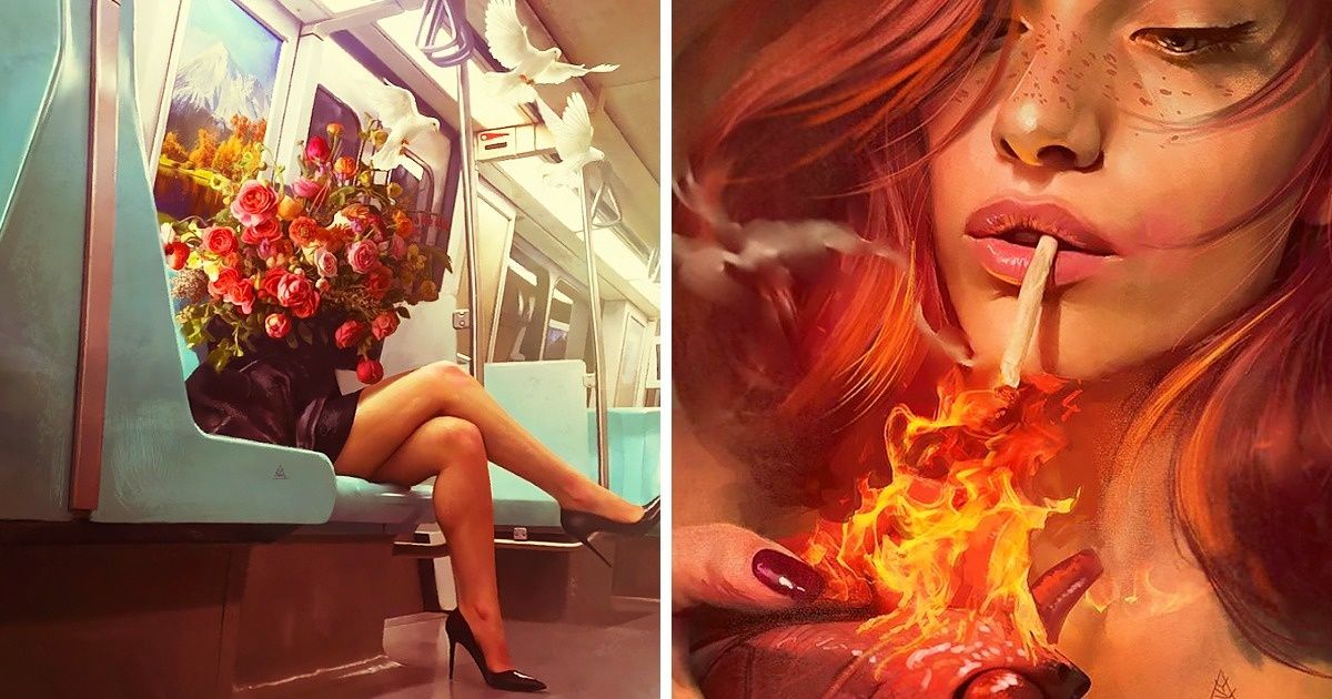 O artista turco cujo trabalho lembra Salvador Dalí