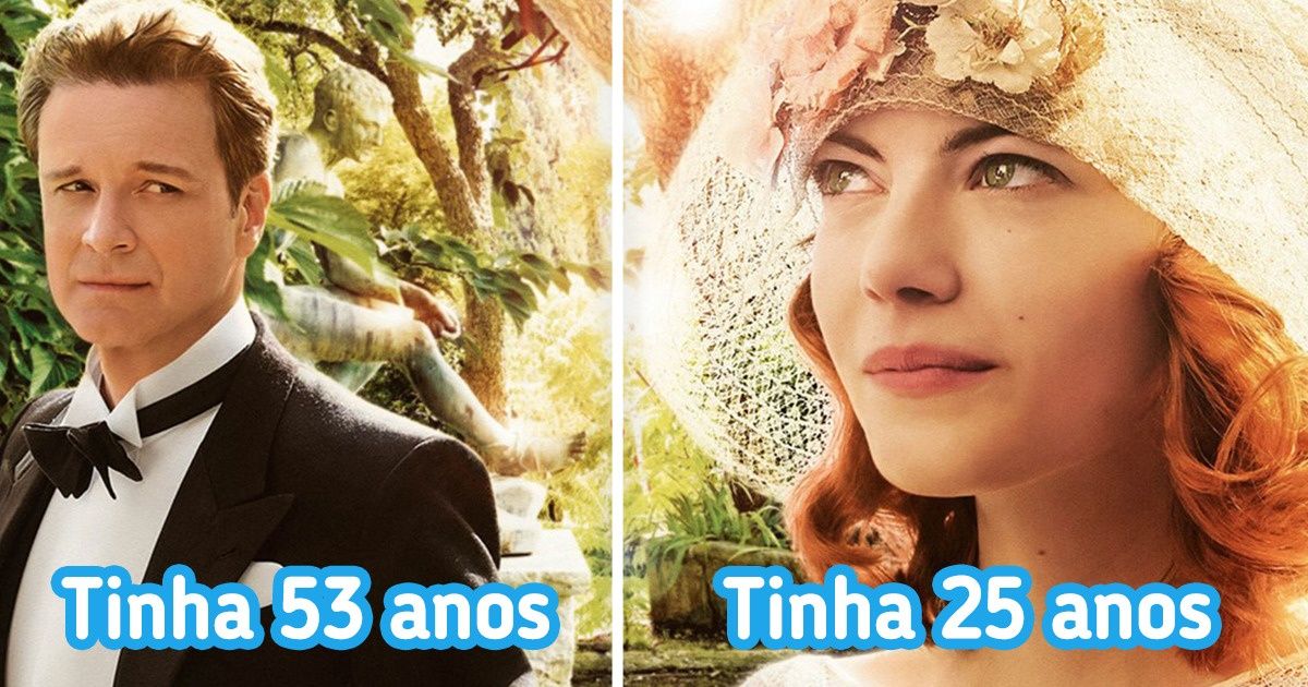 16 Casais do cinema cuja diferença de idade entre eles era grande 16 Casais do cinema cuja diferença de idade entre eles era grande