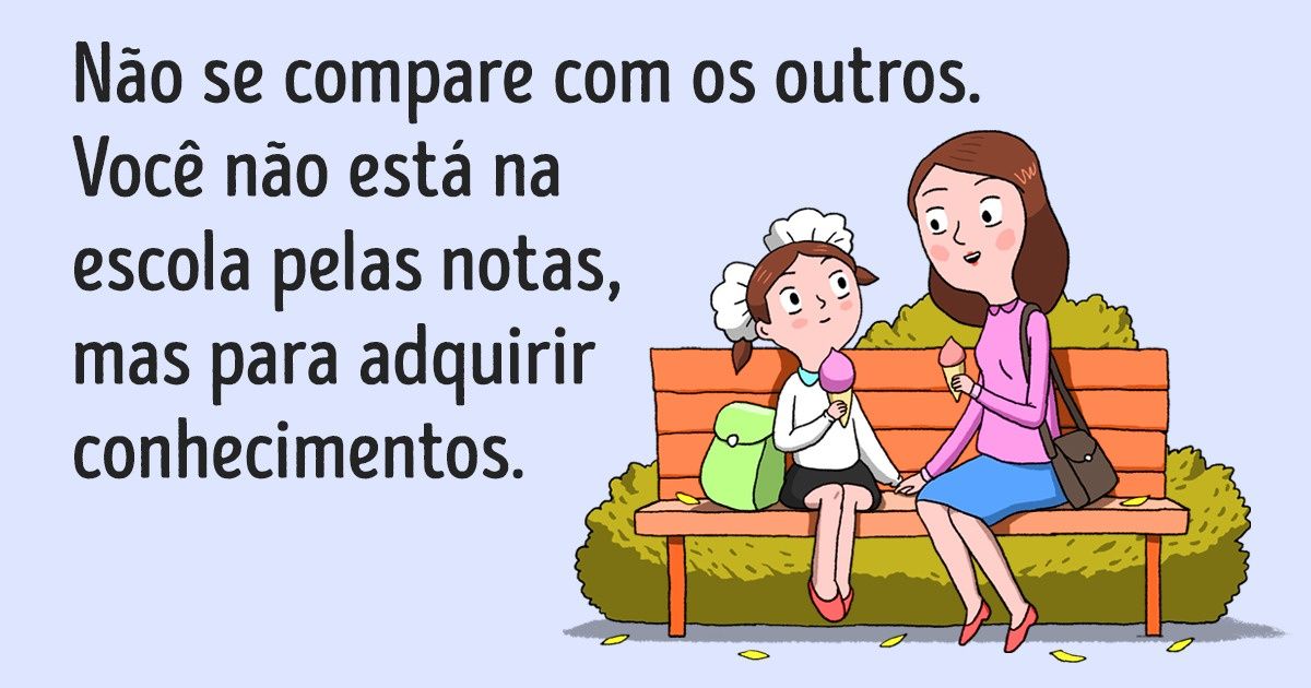 13 Conselhos importantes para os filhos antes de irem para a escola 13 Conselhos importantes para os filhos antes de irem para a escola