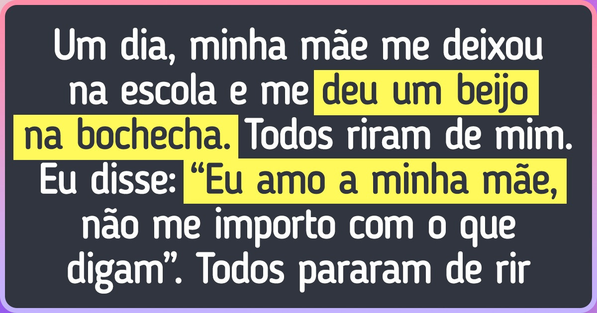 26 Usuários compartilham suas experiências ao crescer em um ambiente cheio de amor