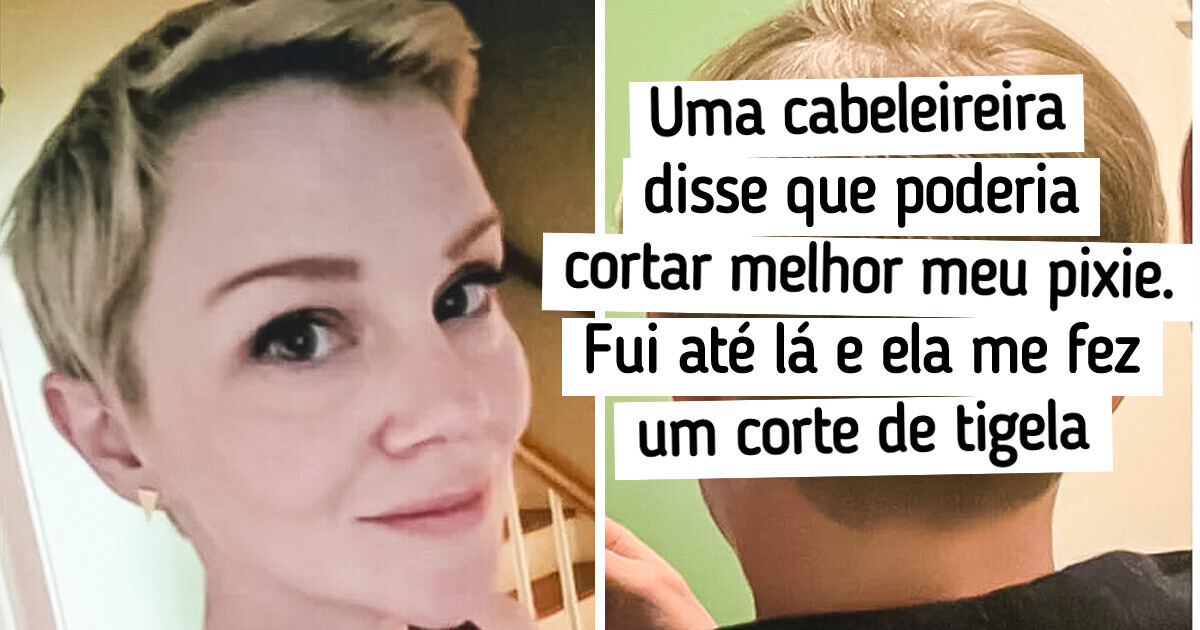 15+ Pessoas que queria mudar o visual, mas agora precisam urgentemente de um novo corte