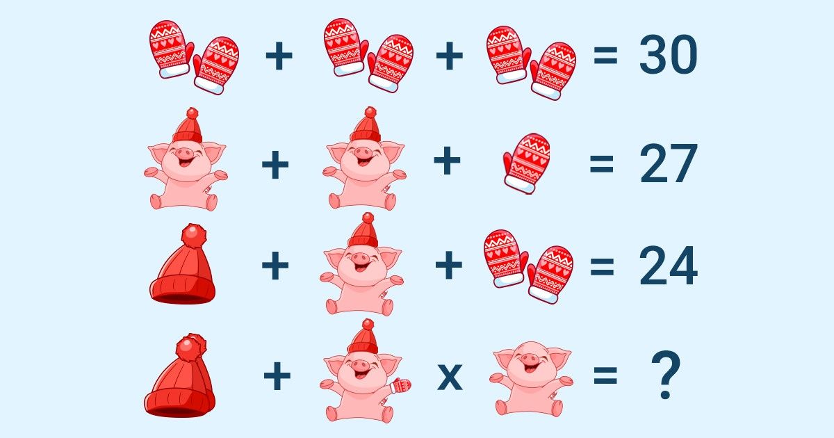 Tente resolver este problema proposto a estudantes chineses