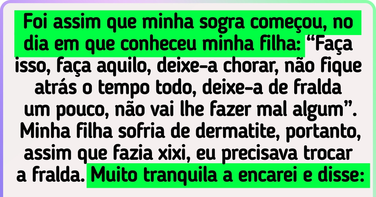 21 Leitores do Incrível e os conselhos de criação recebidos que os deixaram de cabelo em pé
