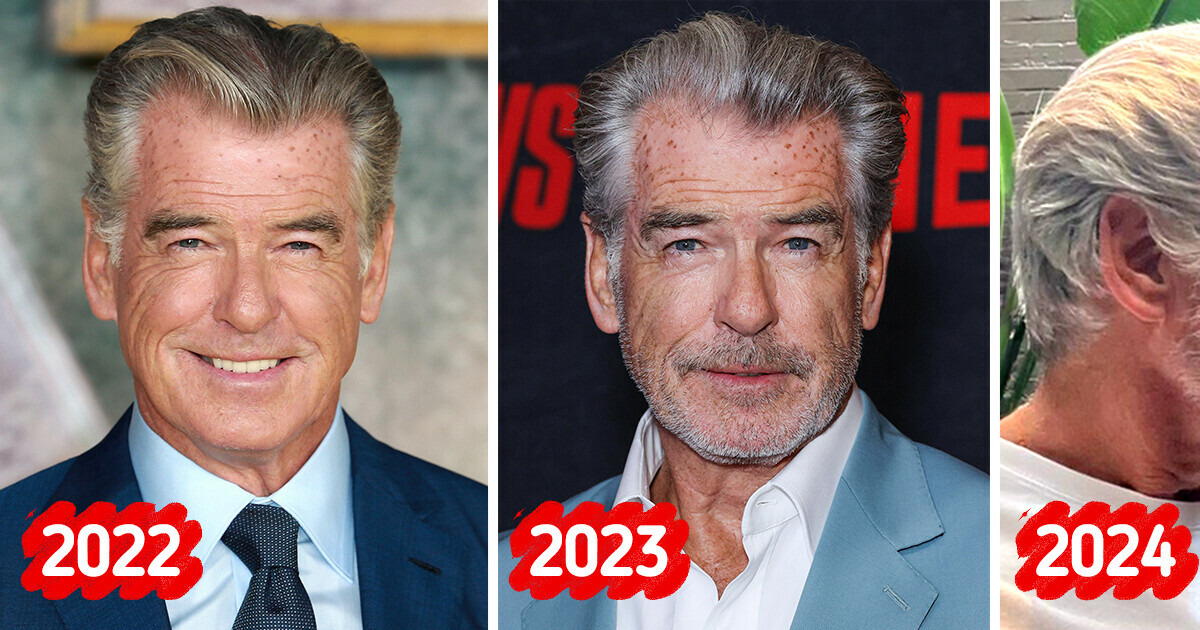 Novas fotos de Pierce Brosnan deixam internautas em choque: "O que aconteceu?"
