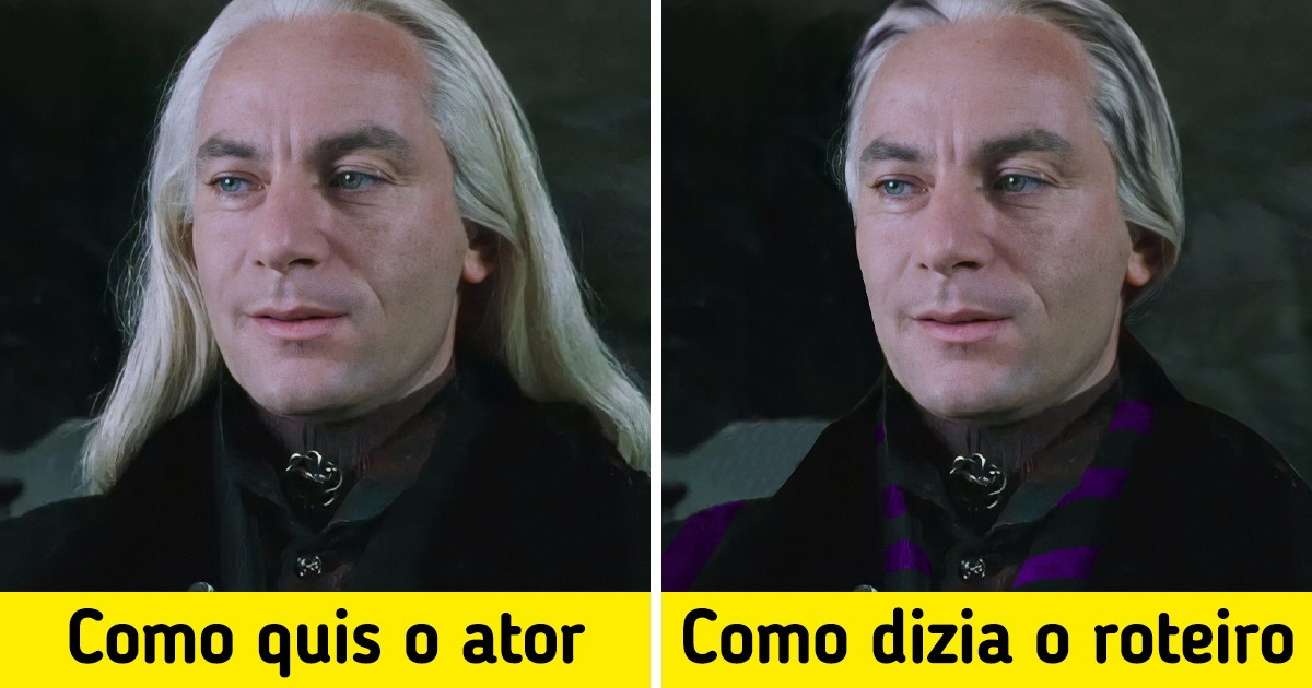 11 Vezes em que os atores alteraram o roteiro de filmes ou séries e acertaram em cheio 11 Vezes em que os atores alteraram o roteiro de filmes ou séries e acertaram em cheio