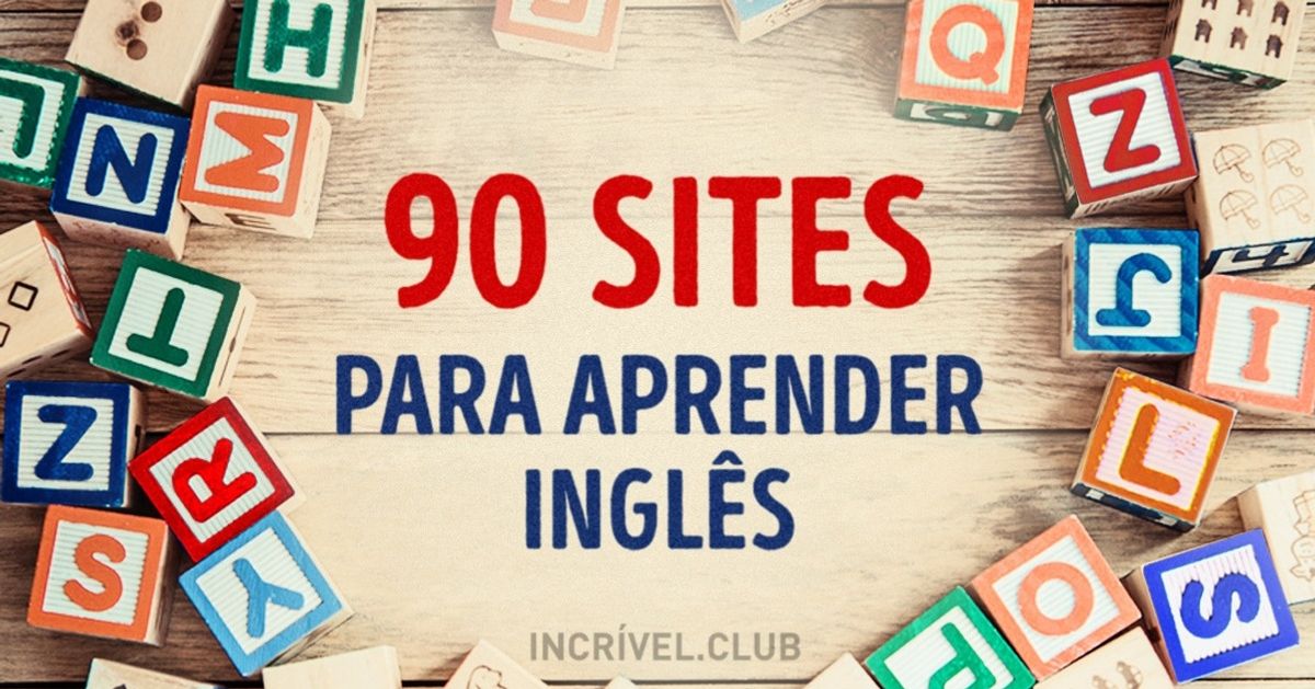 90 sites para aprender inglês