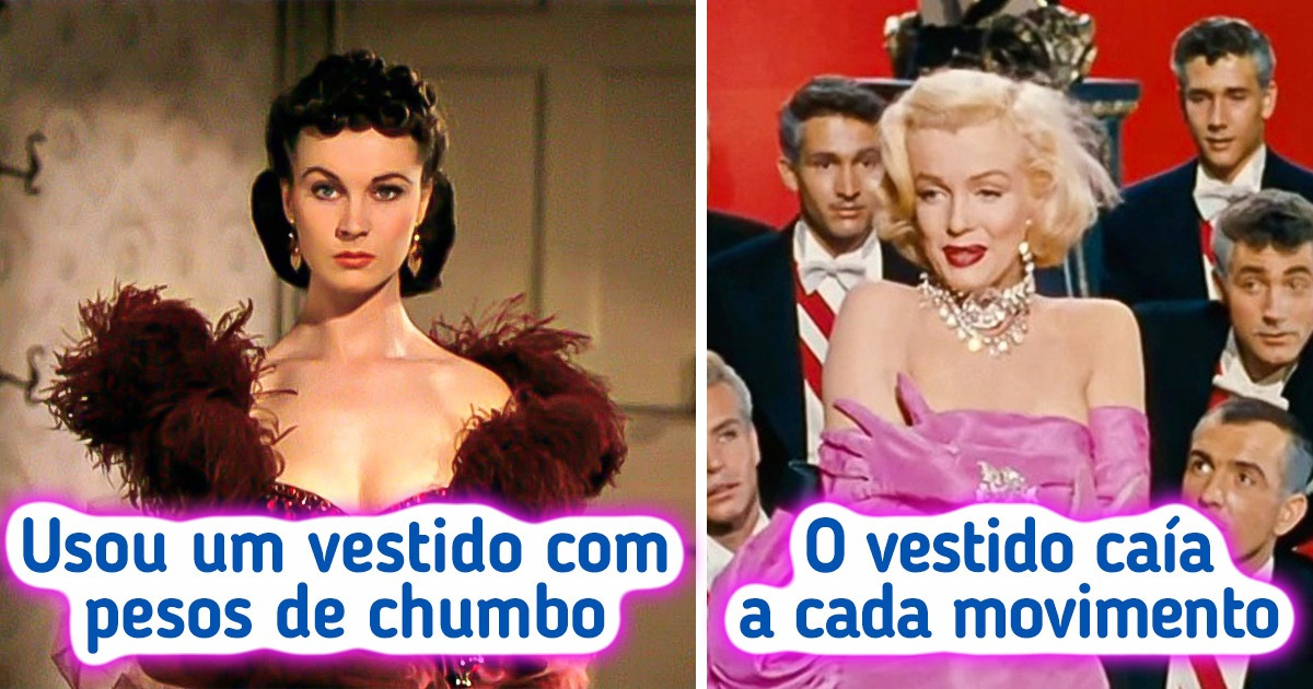 9 Vestidos lendários usados pelas estrelas de Hollywood que ficaram marcados na história do cinema