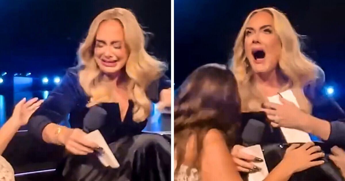 Fãs entregaram um envelope a Adele – e sua reação deixou todos emocionados Fãs entregaram um envelope a Adele – e sua reação deixou todos emocionados