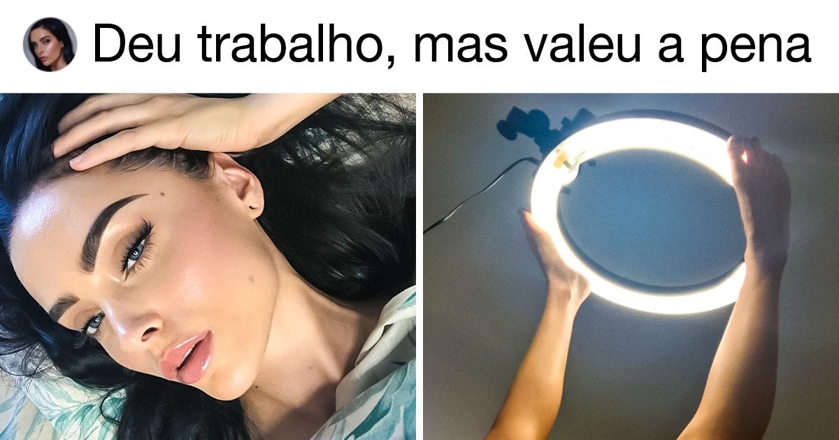 19 Fotos de mulheres cujos bastidores são pra lá de curiosos
