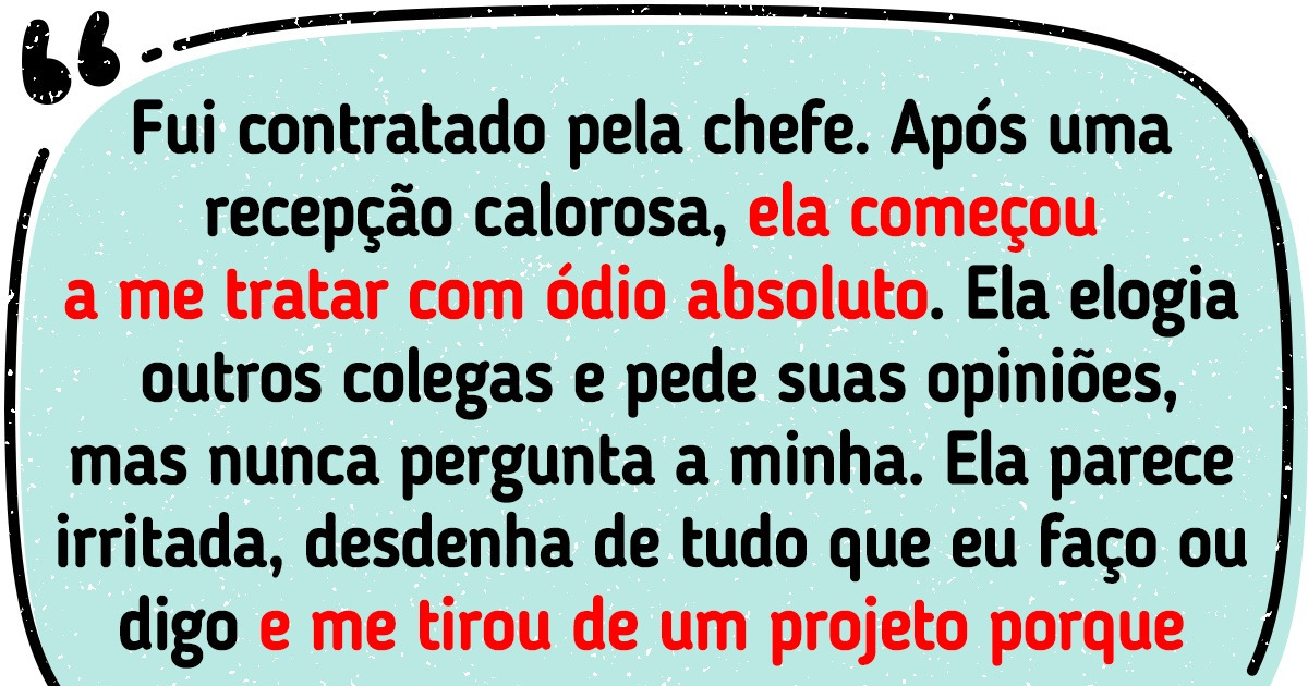 Uma pessoa pediu conselhos sobre como lidar com uma chefe implicante e estas foram as melhores respostas Uma pessoa pediu conselhos sobre como lidar com uma chefe implicante e estas foram as melhores respostas