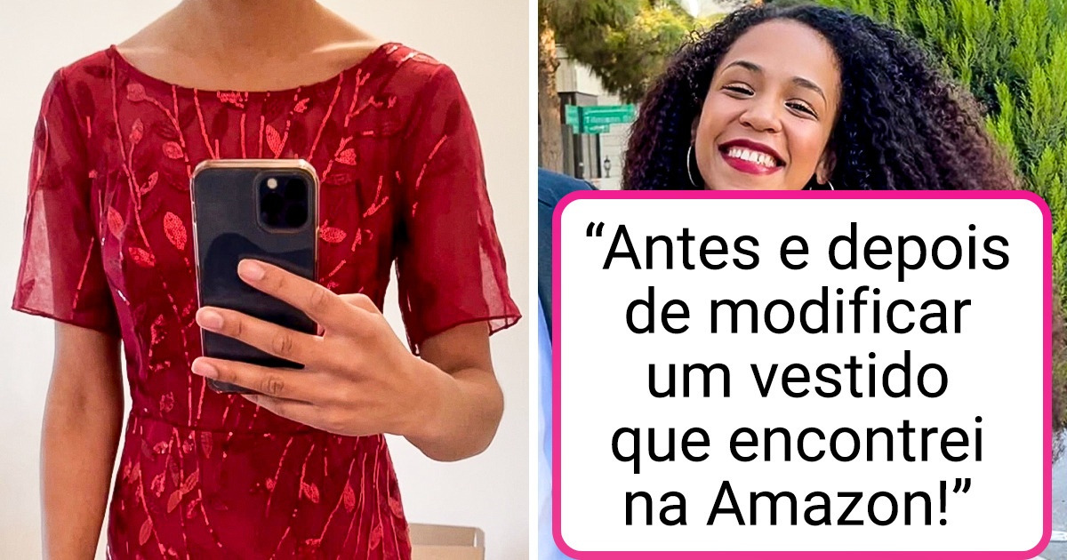 20 Histórias de sucesso em que costureiros talentosos criaram sua roupa sonhada a partir de outra