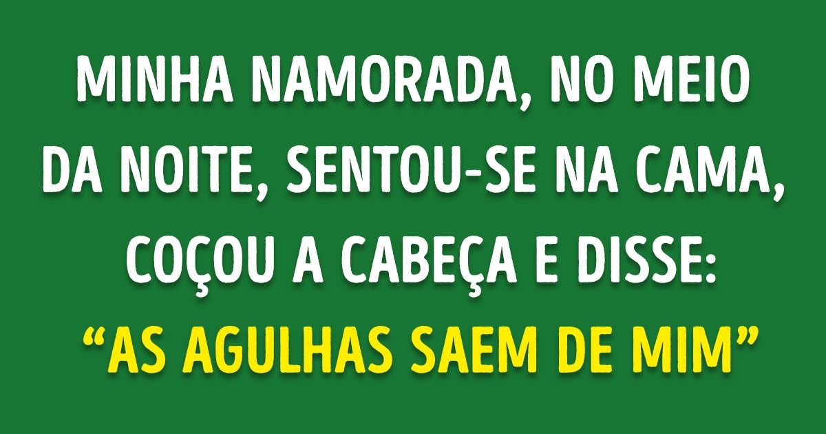 As frases mais assustadoras ditas por pessoas enquanto dormiam