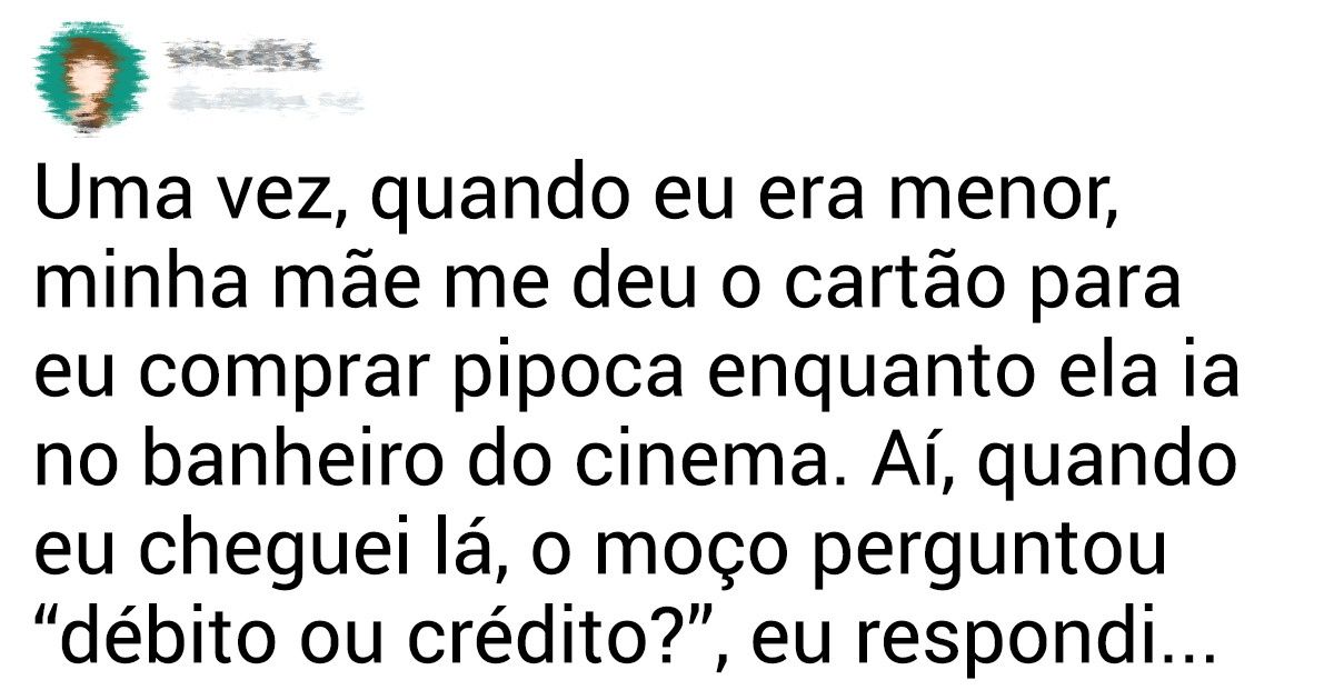 Internautas contam histórias absurdas de coisas que faziam e pensavam quando eram menores