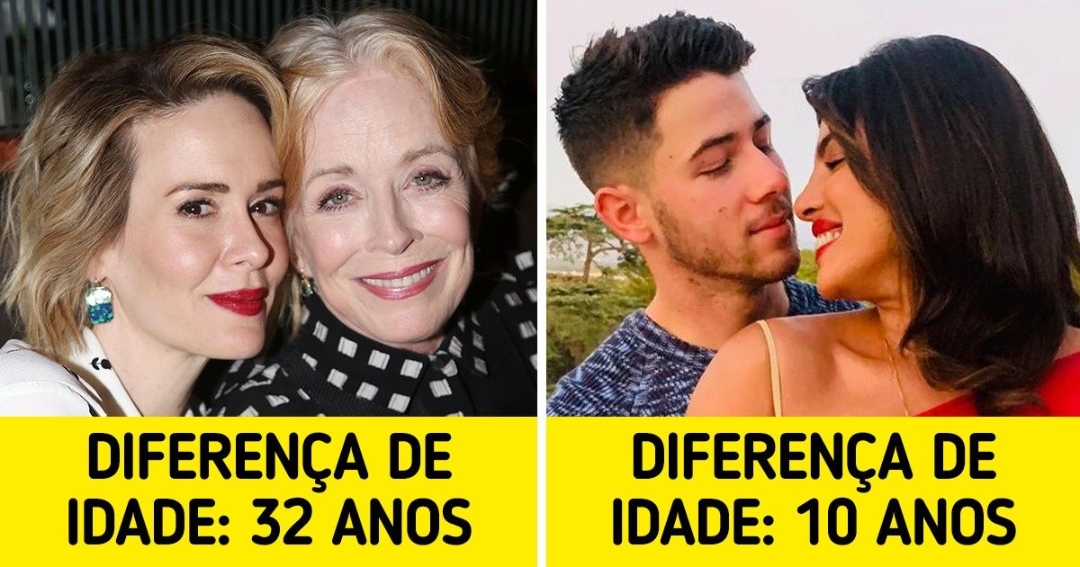 Casais provam que o amor não liga para uma grande diferença de idade (e a ciência reforça essa ideia) Casais provam que o amor não liga para uma grande diferença de idade (e a ciência reforça essa ideia)