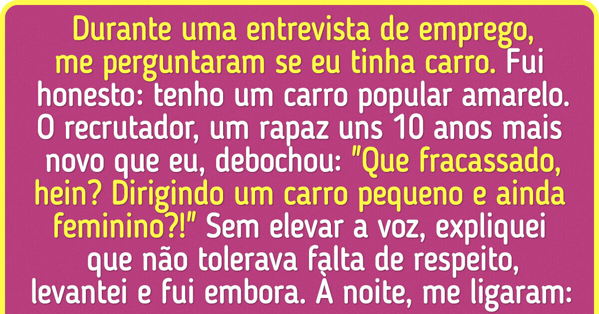 19 Vezes em que entrevistas de emprego foram tudo, menos normais