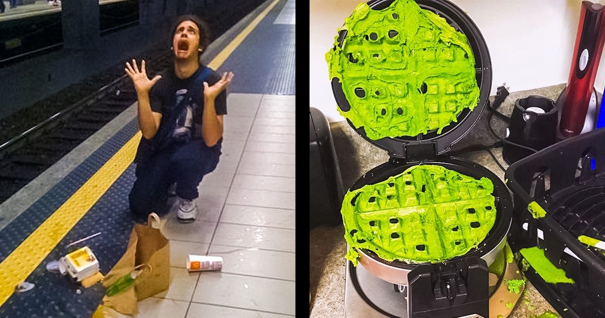 18 Desastres que podem acontecer antes do seu café da manhã 18 Desastres que podem acontecer antes do seu café da manhã