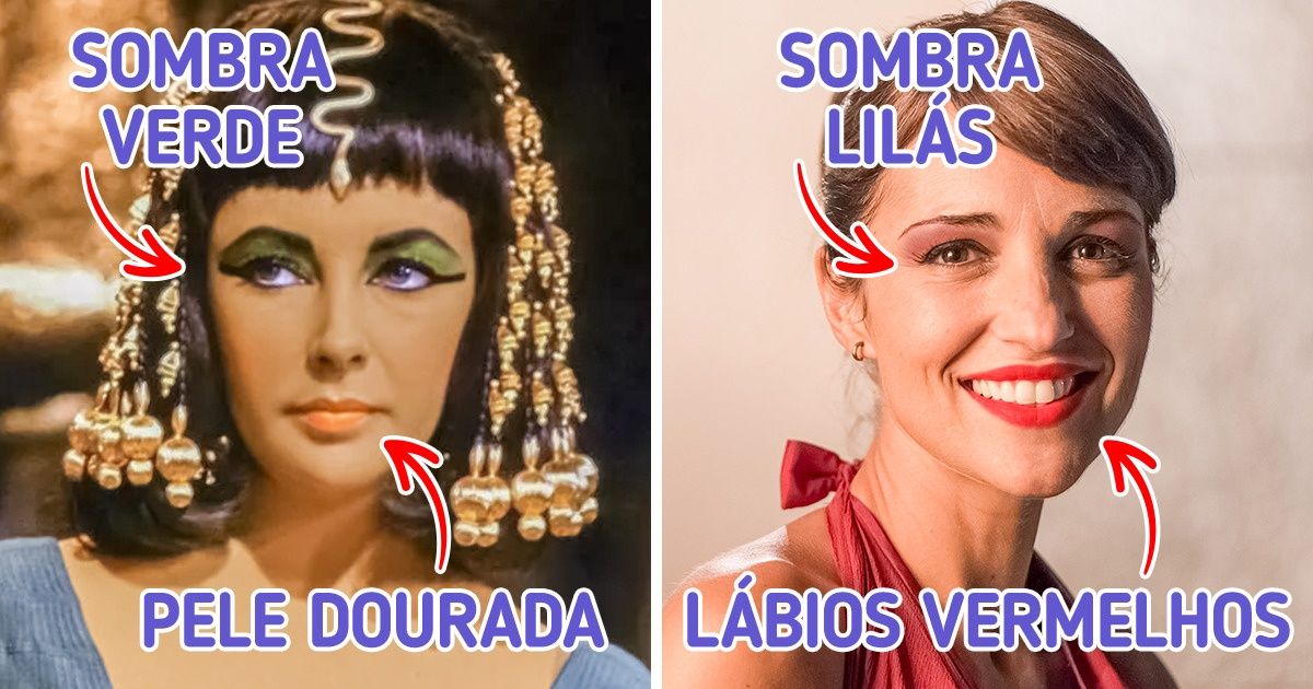 15 Tendências de maquiagem que surgiram ao longo da história
