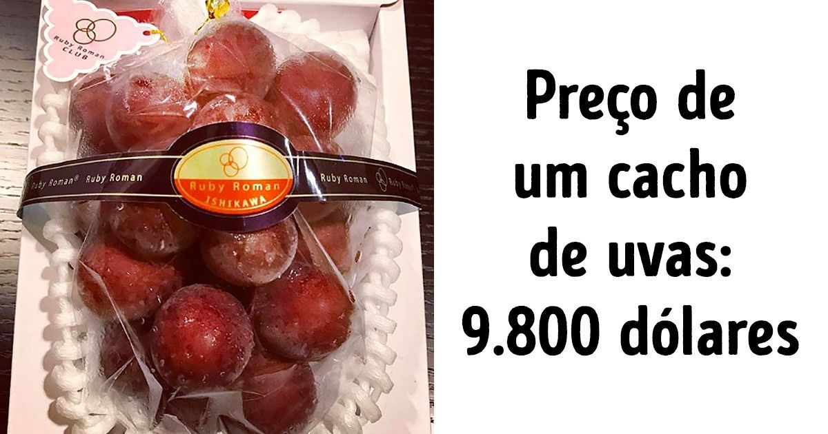 8 Itens curiosos que você não vai acreditar em quanto custam