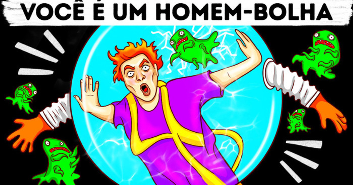 E se você passasse sua vida em uma bolha e precisasse sair de repente? E se você passasse sua vida em uma bolha e precisasse sair de repente?