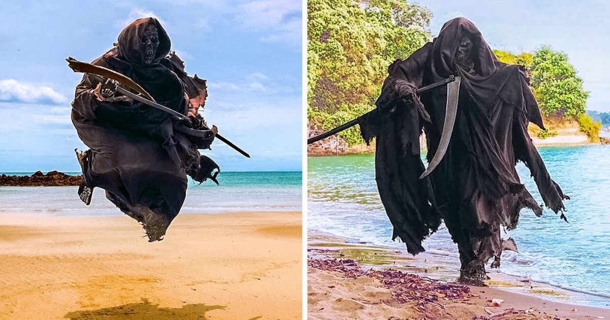 Este cara trabalha muito e merece uma folga. Por isso, ele posta fotos curtindo as merecidas férias